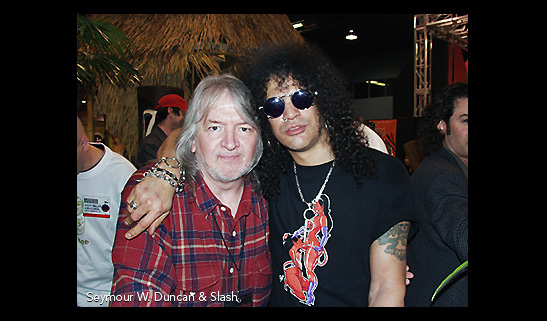 Seymour Duncan and Slash